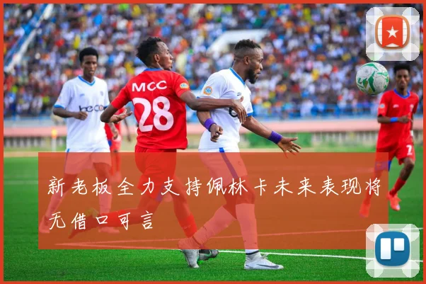 新老板全力支持佩林卡未来表现将无借口可言